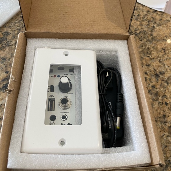 Herdio in Wall Audio Control Amplifier Receiver Sound Systems Home Theater - Picture 8 of 8